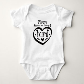 MIMI Baby Bodysuit Mimi Baby Gift Strampler