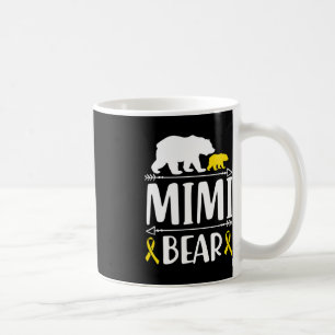 Mimi Bären Krebs Bewusstsein geben Geschenk Mama e Kaffeetasse