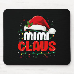 Mimi Claus Weihnachten Weihnachten Weihnachten Wei Mousepad