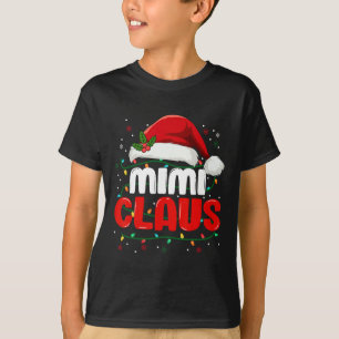 Mimi Claus Weihnachten Weihnachten Weihnachten Wei T-Shirt