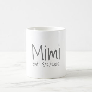 Mimi Datum Kaffeetasse