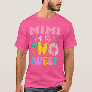 Mimi der beiden süßen Donut-Geburtstagskinder T-Shirt