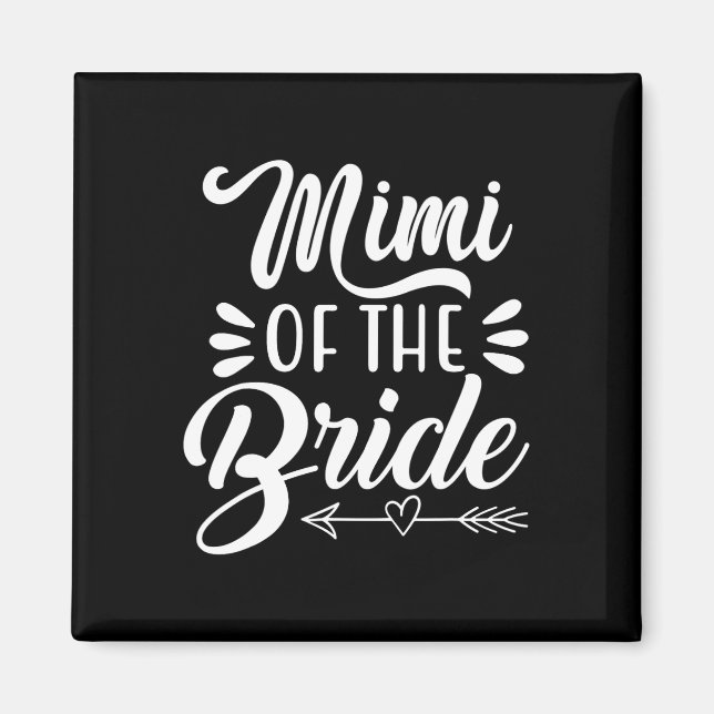 Mimi der Braut Braut Brautpavillon Show Magnet (Vorne)