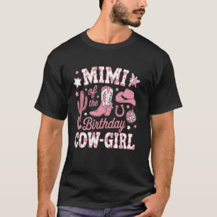 Mimi der Geburtstags-Cowgirl Western Country Rodeo T-Shirt