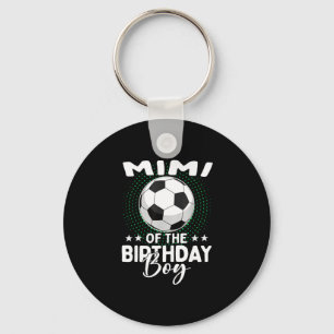 Mimi des Fußballspielers zum Geburtstag Schlüsselanhänger
