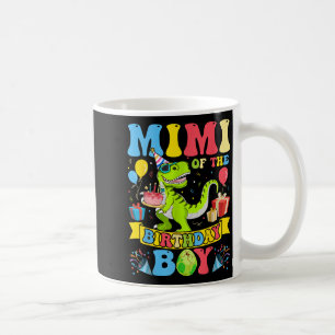 Mimi des Geburtstags Boy Dinosaur T-rex Geburtstag Kaffeetasse