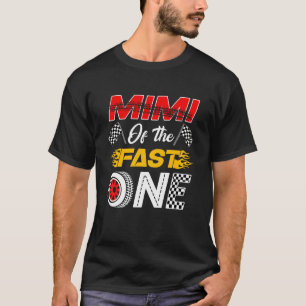 Mimi des schnellen Eins 1. Geburtstagsrennwagen Fa T-Shirt