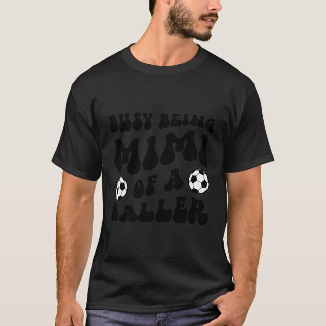 Mimi einer Baller Soccer Mimi eines Fußballspieler T-Shirt (Vorderseite)