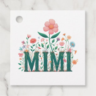 Mimi Floral Geschenkanhänger