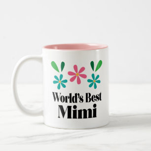 Mimi-Geschenk für Großmutter-Muttertag Zweifarbige Tasse