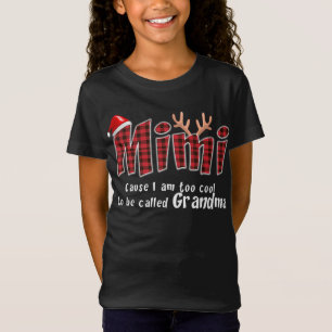 Mimi-Geschenk Mimi Weihnachten Großes Oma Mimi L T-Shirt