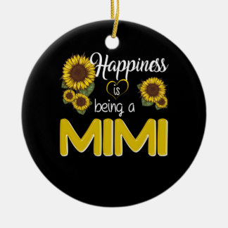 Mimi Gift | Glück ist eine MiMi Sonnenblume Keramik Ornament
