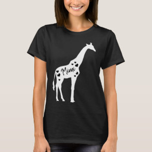 Mimi Giraffe Grandeltern Tag Safari Zoo Grandmot T-Shirt