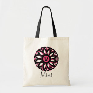 Mimi Hübsch Blume Tote Tasche