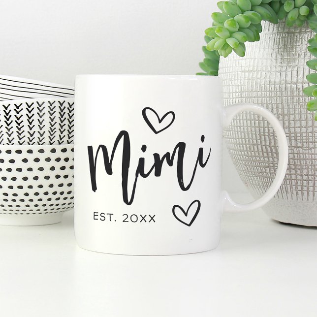 Mimi Jahr gegründete Oma Kaffeetasse (Von Creator hochgeladen)