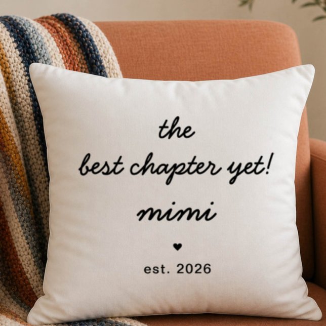 Mimi Kissen Geschenk | Bester Teil bisher (Von Creator hochgeladen)
