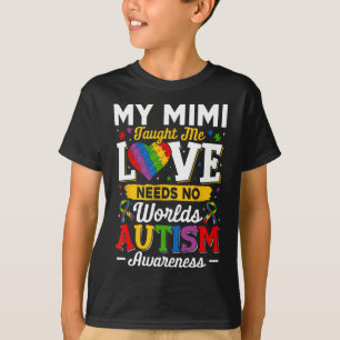 Mimi lehrte mir Liebe braucht kein Wort für einen T-Shirt