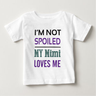 Mimi Lieben ich Baby-T-Shirt Baby T-shirt