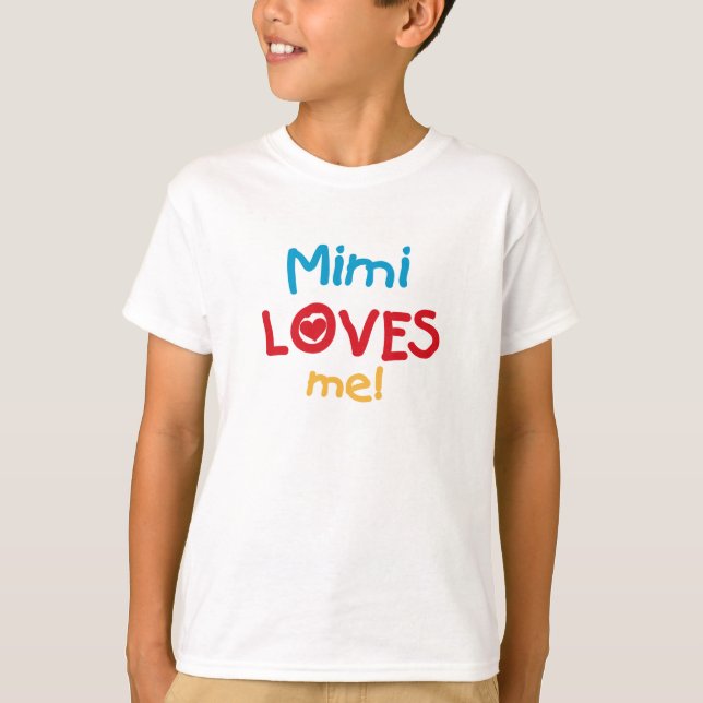 Mimi Lieben Me T - Shirt und Geschenke (Vorderseite)