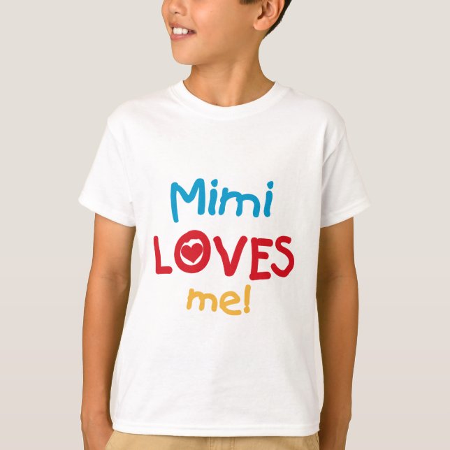 Mimi Lieben Me T - Shirt und Geschenke (Vorderseite)
