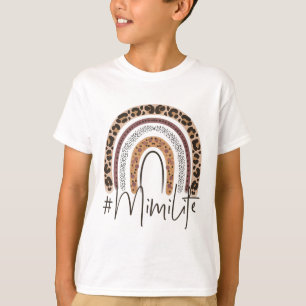 Mimi Life Oma Cheetah Leopard Frauen Weihnachten T-Shirt