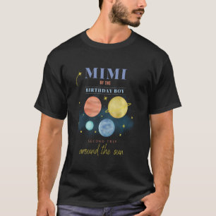 Mimi Mama 2. Geburtstag Zweite Reise um die Sonne T-Shirt
