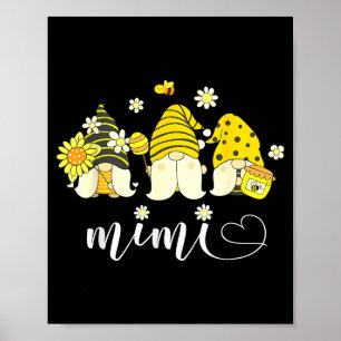 Mimi Oma Frauen süße Gnome Thema Muttertag Poster