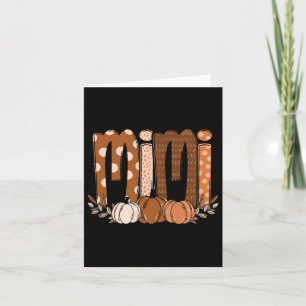 Mimi Pumpkin Halloween Erntedank Oma Fall L Karte