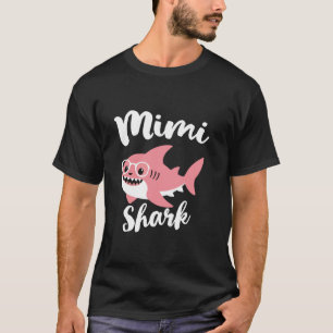 Mimi Shark Mother's Day Oma Funny T-Shirt