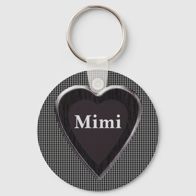 Mimi stahl My Heart Keychain Schlüsselanhänger (Vorderseite)