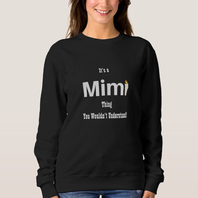 Mimi Sweatshirt (Vorderseite)