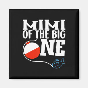 Mimi vom großen One Fishing Boy ersten Geburtstag Magnet