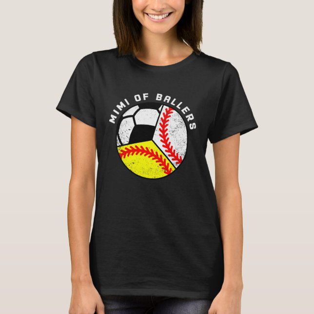 Mimi von Ballern Baseball Softball Soccer Mimi T-Shirt (Vorderseite)