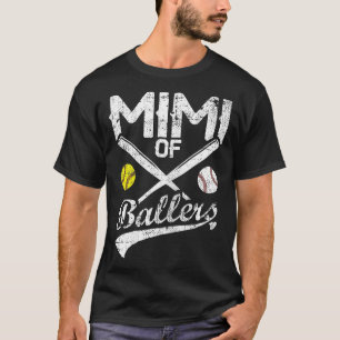 Mimi von Ballers Lustiges Baseball- und Softball-G T-Shirt