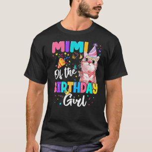 Mimi von der Geburtstagskatze Kitten Theme Family T-Shirt