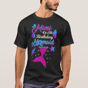 Mimi von der Geburtstagsmermaid Geburtstagspartei T-Shirt