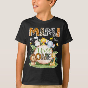 Mimi von The Wild One 1. Geburtstag Junge le Safar T-Shirt