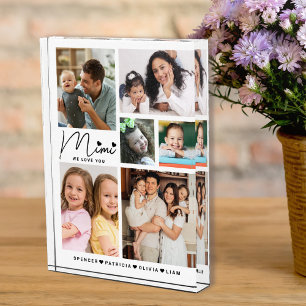 Mimi Wir Liebe Sie Großkinder Namen Collage 6 Fotoblock