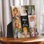 Mimi wir Liebe Sie hören moderne Fotocollage Fotoplatte<br><div class="desc">Die Mimi We Liebe You Heart Modern Foto Collage Plaque ist ein berührendes und personalisiertes Geschenk, das Ihre Liebe für Ihre Großmutter zeigt. Diese hübsch gestaltete Gedenktafel besticht durch eine herzförmige Collage aus Foto, mit der Sie Ihre Lieblingsfamilienfotos in einem modernen und stilvollen Layout hinzufügen können. Die herzliche "Wir Liebe...</div>
