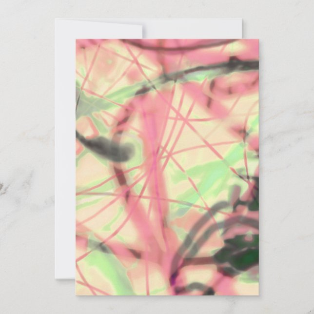 "Mimic 1" (Detail) Einladung von Zemarelli (Vorderseite)