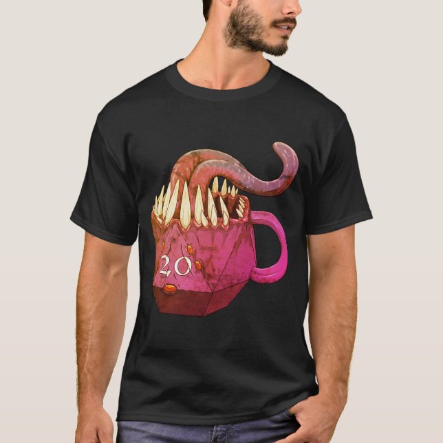 Mimic-Tasse rot T-Shirt (Vorderseite)