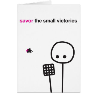 Mimie Karte - Spaß u. Lachen/Fliege