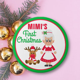 Mimis erster Weihnachtsknopf Button