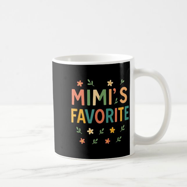Mimi's Favorite Family Baby Granhild Quote  Kaffeetasse (Rechts)