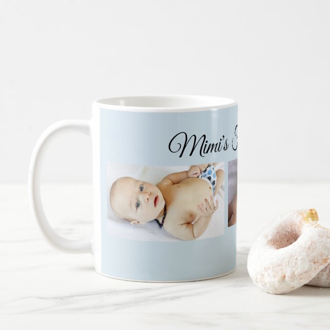Mimis Lieblingskaffee-Tassen-personalisierte Fotos Kaffeetasse (Mit Donut)