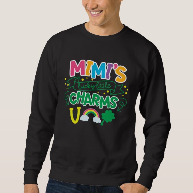 Mimi's Lucky Little Charms C Shamrock Sweatshirt (Vorderseite)