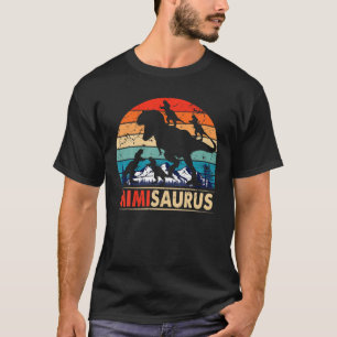 Mimisaurus T Rex Mimi Dinosaurier 4 Kinder Muttert T-Shirt