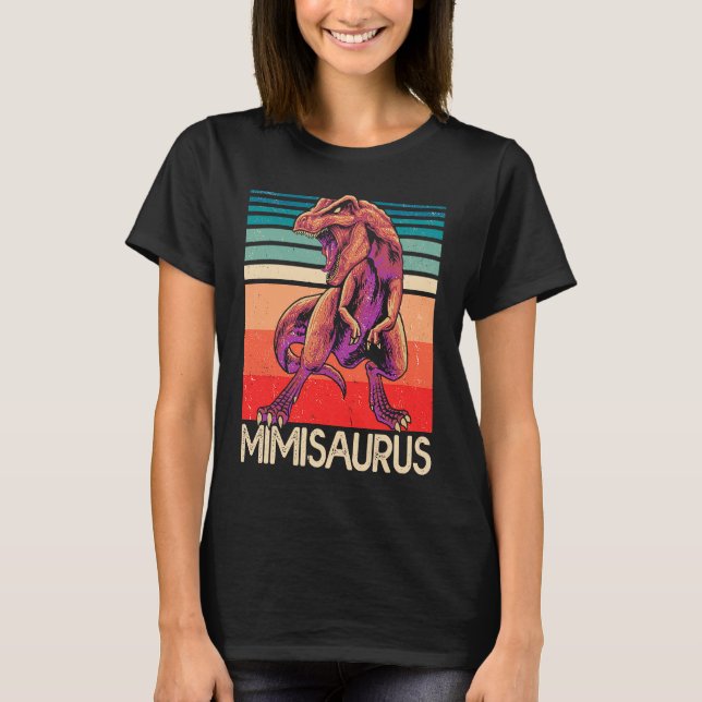 MimiSaurus T Rex T  Mimi Saurus Dinosaur T-Shirt (Vorderseite)