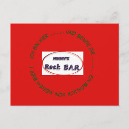 Mimmy's Rock Bar Postkarte