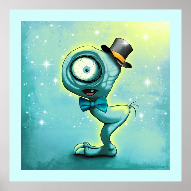 Mimo ein Niedliches Mini-Monster Poster (Vorne)